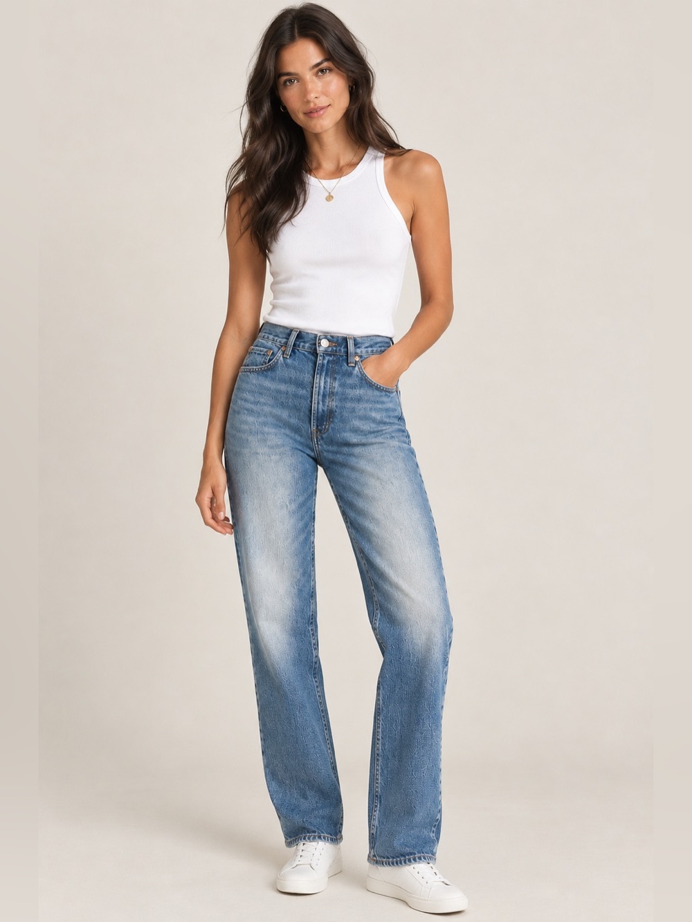 Gap Cheeky Straight Leg Jeans Waist 30 Blue